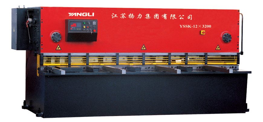 Гідравлічні гільйотинні ножиці з ЧПУ Yangli YSSK-8×3200 YSSK-8×3200 фото